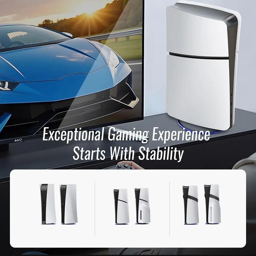 FOR PS5 Pro/Slim Full Range Of Zinc Alloy Game Console Stand Game Console Vertical Suction Non-slip Cooling Base Holder