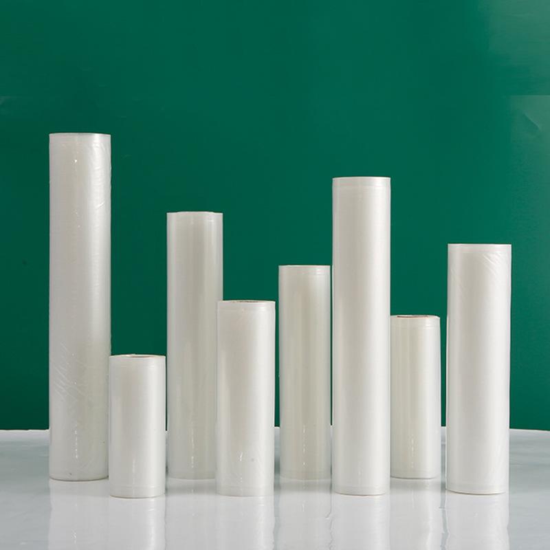 Textured Vacuum Bag Roll Food-Grade Transparent Fresh-Keeping Sealing Bags in Stock 12cm5m 1500₽