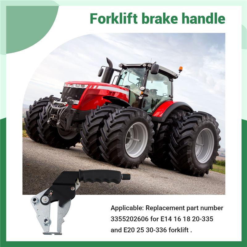 Rukojeť brzdy vysokozdvižného vozíku Rukojeť spojky a brzdy 3355202606 Sestava páky ruční brzdy Pro Linde E14 16 18 Páky brzdy-A87Q