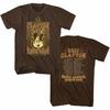 Eric Clapton Gitarre Flügel Dunkle Schokolade Erwachsenen T-Shirt