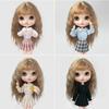 Blyth Clothes Mini skirt plaid cardigan pleated skirt student suit casual sweater jacket shirt Ymy Ob22 24 27 Doll Accessories