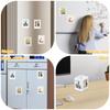 10/12Pcs Magnetic Fridge Frames DIY Magnetic Photo Frames Refrigerator Magnet Picture Frames 3inch Magnetic Picture Frame