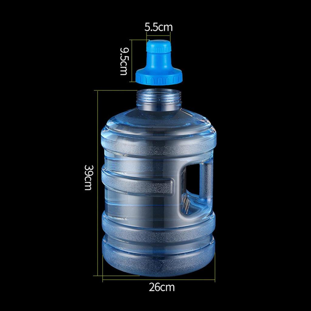 Secchio Brocca Tanica Acqua Minerale con Tappo a Vite da 100 mm Policarbonato Resistente al Calore