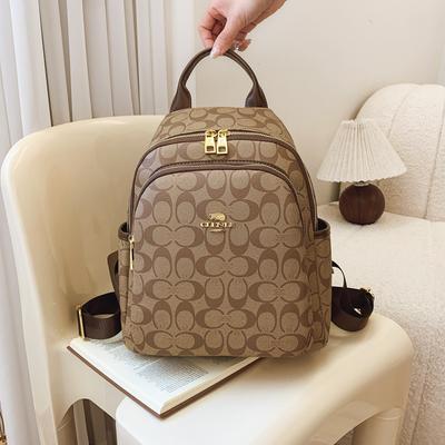 Backpack Men's and Women's Fashion Backpack Leisure Travel Bag Large Capacity Computer Bag Business Student School Bag