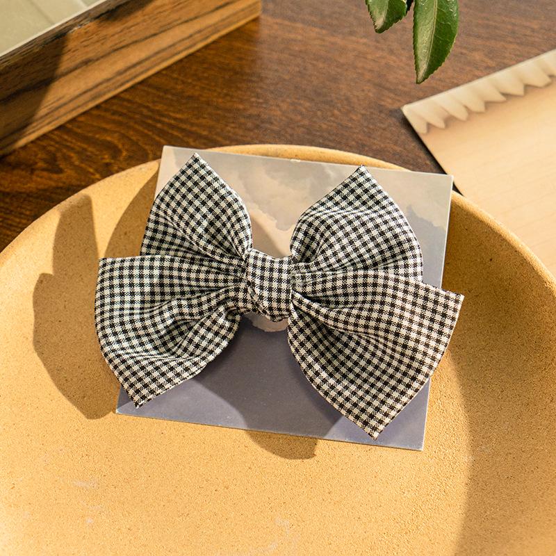 

Korean Style Cross-Border Bow Headdress Hair Clips for Little Girls