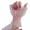 Breathable Cuffs Sleeves Pleated False Sleeve Cuffs Arm Wear  Nails Photography Studio