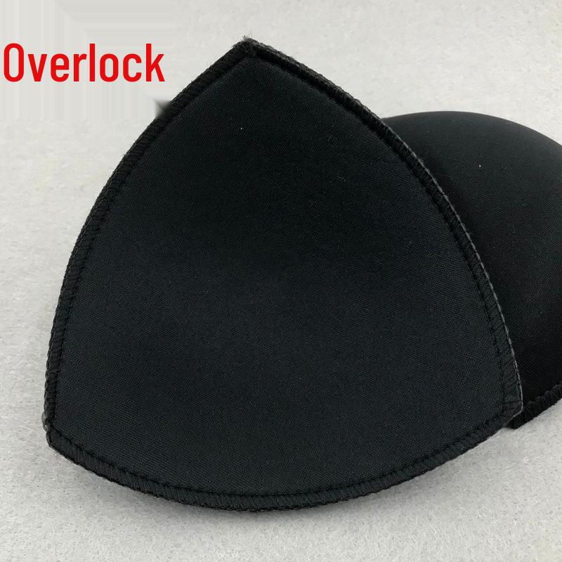 Inserções Esportivas Triangulares com Borda de Encaixe - Almofadas de Reposição Laváveis e Amigáveis à Máquina para Roupa de Banho e Roupa de Yoga.