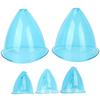 2pcs Cupping Therapy Cup Set Suction Massage Vacuum Therapy Machine Accessories for Buttocks