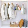 IOLOYU Hanger with 6 Rotating Clothes for Hooded Closet for Tank Convenient Hooks, 360-Degree Rack, Multifunctional, Non-Slip, Parkas, Space-Saving,