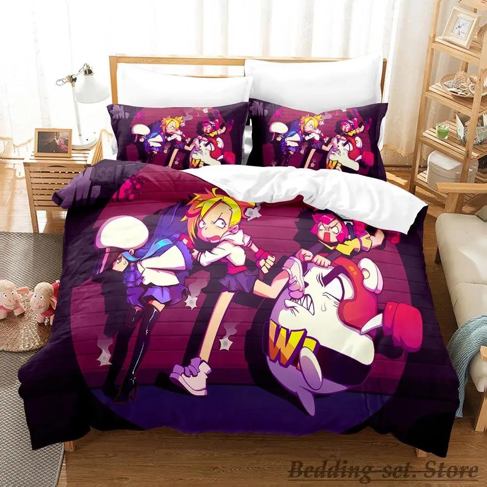 Muse Dash Bedding Set Single Twin Full Queen King Size Bed Set Adult Kid Bedroom Duvetcover Sets Anime Parure De Lit Bed