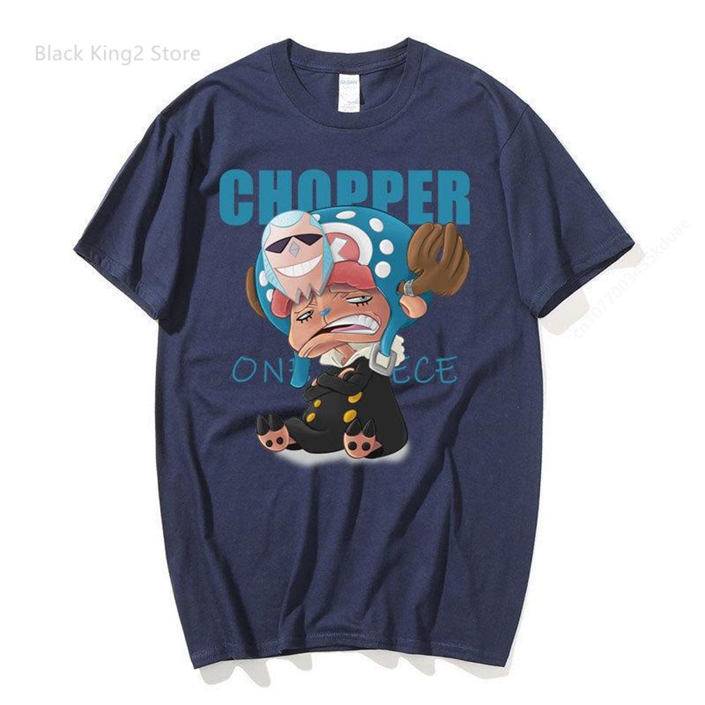

Футболка с рисунком аниме Chopper Manga Kawaii Мужская футболка с японским принтом аниме Хлопковые футболки с коротким рукавом для мужчин и женщин XXXXL