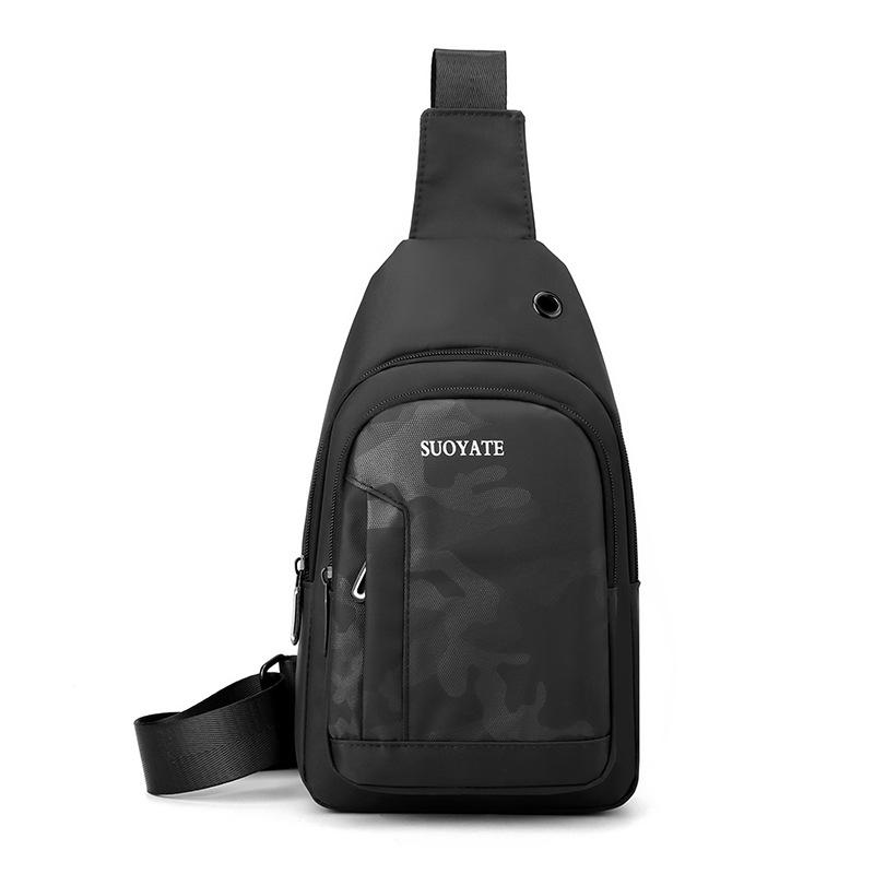 Unisex náprsní taška Jednoduchá úložná taška Lehká cestovní malý batoh Crossbody taška Móda Ležérní Jednotlivá Tašky