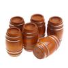 Mini Wooden Red Wine  Miniature Beer  Beer Cask Beer Keg For Dolls House Decoration