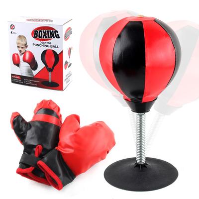 Children'S Desktop Decompression Toys, Tumbler Boxing Speed Ball Set, Sports Training Equipment Inflatable Boxing Ball