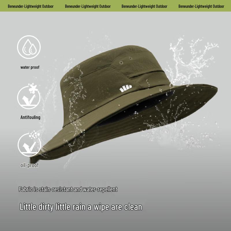 Beneunder Men's TS730 Water-Repellent Sun Bucket Hat