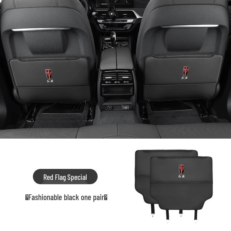 

Rear Seat Anti-Kick Mats for Hongqi H5/HS5/EHS3/H7/H9/HS7 Car Interior Decoration