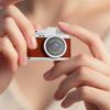 Mini Keychain Camera 1080P Mini Retro Digital Camera Tiny Portable Small Cameras Pocket Video Recorder for Travel Study