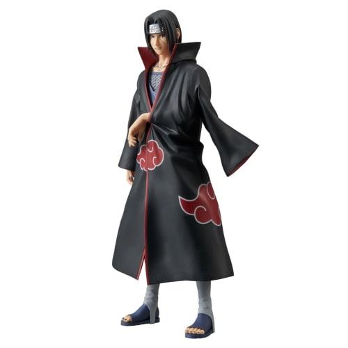 BANPRESTO Itachi Uchiha from Naruto Shippuden Grandist 28cm BP28670P Multicolor Collectible Figure, Perfect for Anime Fans