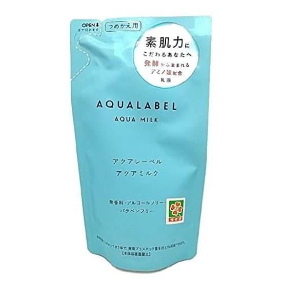 Aqualabel Aqua Milk 117mL Refill Emulsion Fragrance-Free Alcohol-Free Paraben-Free Colorant-Free Mineral Oil-Free EmulsionCream
