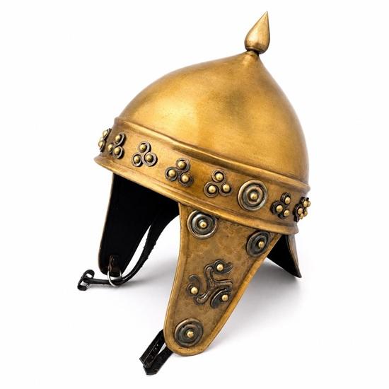 Medieval Celtic Warrior Helmet 18 Gauge Steel LARP Armor Reenactment Viking Helmet Gift