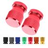 Dustproof Waterproof High Visibility Motorcycle Wheel Tire Valves Caps, Enhancing Safety Styles with Simple Installation