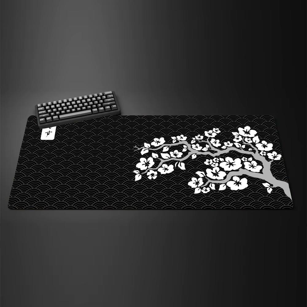 Cherry Blossom View Mouse Pad Computer New XXL MousePads Keyboard Mat Gamer Soft Office Carpet Table Mats Desktop Long Mouse Pad