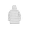 Li-Ning Training Series Mid-Length Hooded Down Jacket Men Outerwear Mechanical-Gray AYMQ241-2