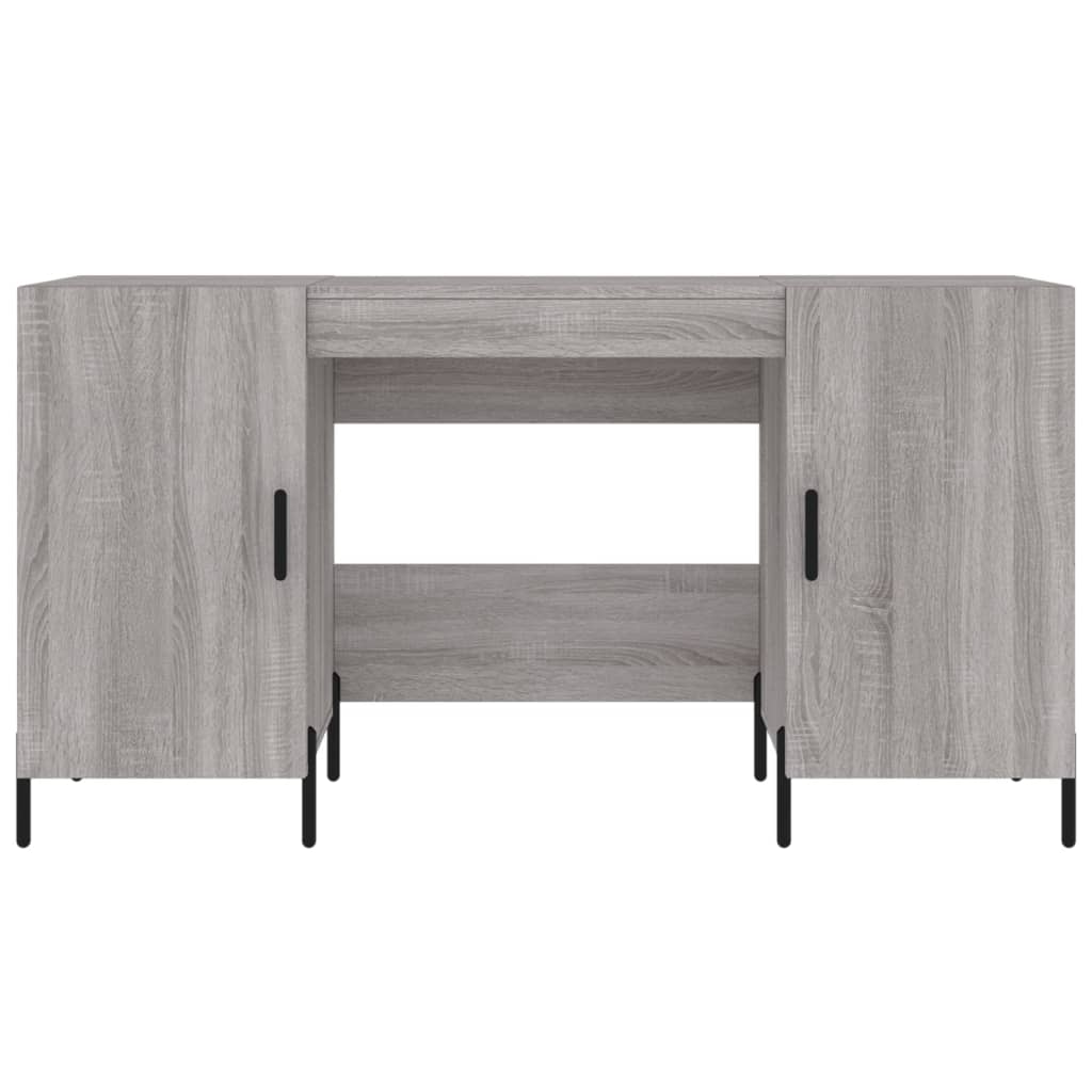 Desk Grey Sonoma 140x50x75 cm Particleboard
