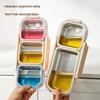316 Stainless Steel Compartment Lunch Box - Portable, Leakproof Bento for Meal Prep, Freezer Safe