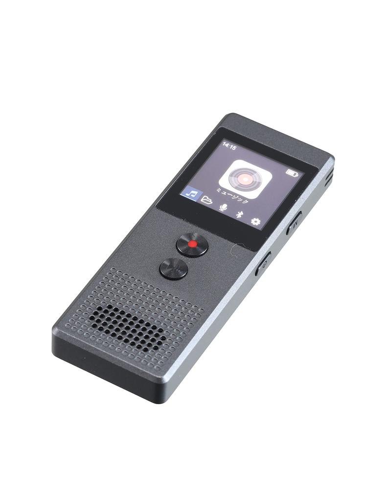 Kiyoraka Color Voice Recorder with Screen and Can Record Smartphone Calls Compact and Cool GT-S01 "Voice DX" Easy-to-read Portable, Convenient,