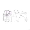 Dog Coat Vest Windproof Winter Dogs Outfits Pet Clothes Apparel Zip up Cold Weather Apparels for