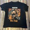 Kmfdm Hell Yeah 2017 Tour T-Shirt Cotton Tee S To 4XL