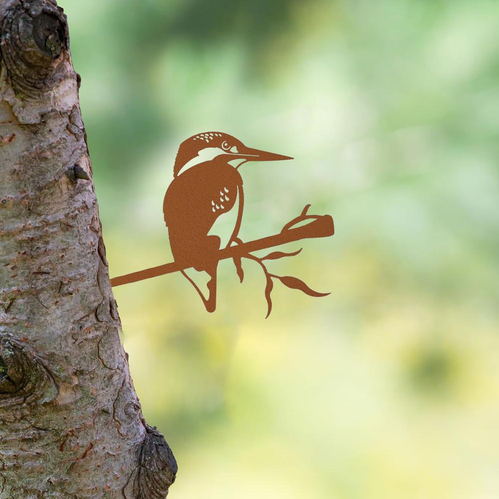 Силуэт птицы из железа — добавьте очарования с помощью этого стильного украшения для сада — фото 4