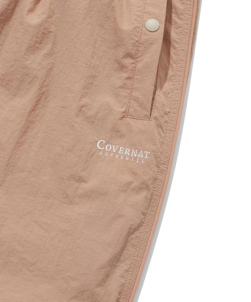 COVERNAT Comfy Nylon Windbreaker Pants Salmon