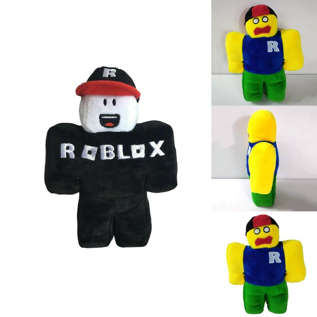 New Classic Roblox Plush Soft Stuffed Doll With Removable Roblox Hat For Kids Xmas Gift