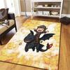 How Train Dragon Carpet Rug For Living Room Bedroom Home Sofa Decoration Kids Play Nonslip Floor Mat