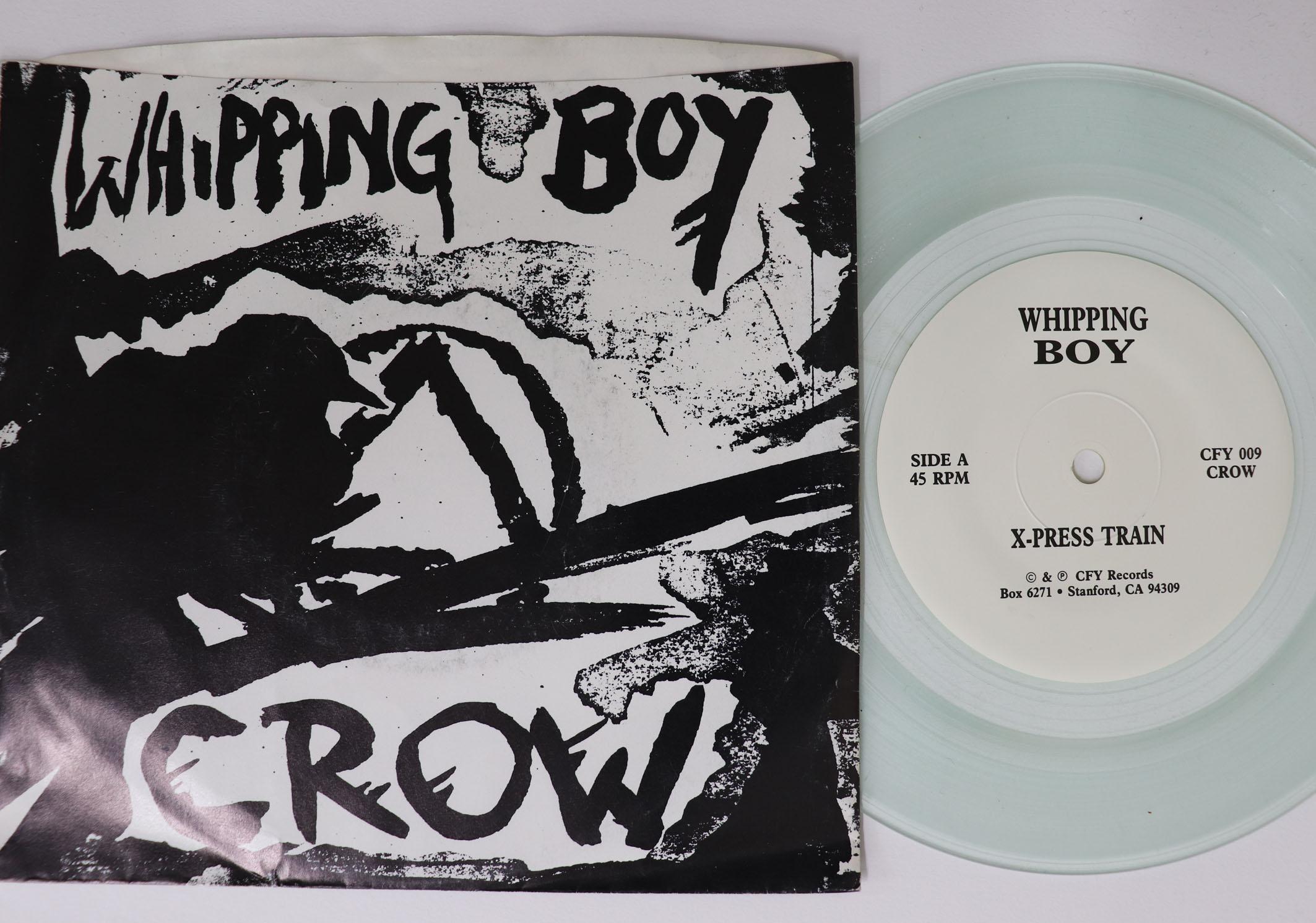 

7inch Record WHIPPING BOY - Crow CFY009 CFY 1986 US Rock Used