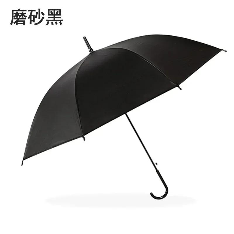 Automatic Transparent Umbrella for StudentsChildren Long Handle Straight Rod Environmentally Friendly Transparent Umbrella