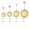 3/6pcs Delicate Christmas Iron Wire Ball Gold Christmas Tree Decoration Pendant Hollow Ball  Office