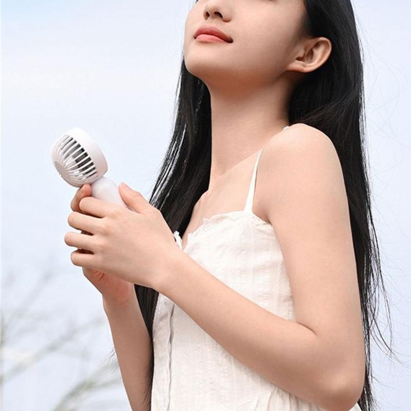 Convenient USB Fan Lightweight Cooling Fan Camping Fan Small Handhelds Fan Plastic Office Fan Perfect for Everyday Use