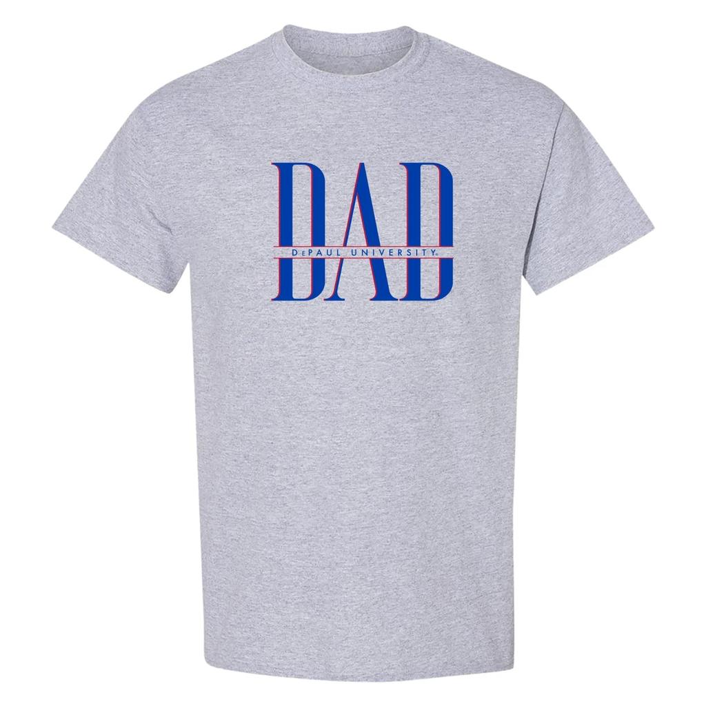 DePaul Classic Dad T-Shirt - Sport Grey
