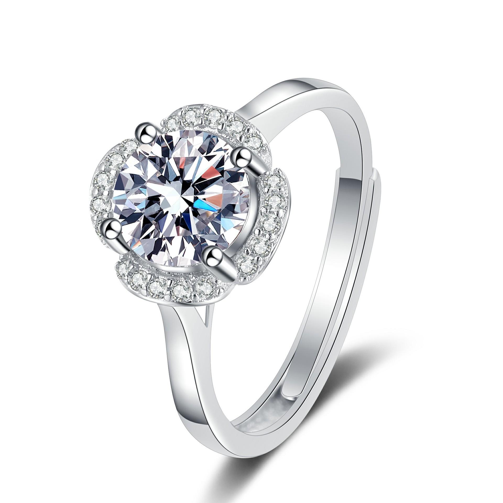 2026 Fashion Trends Exquisite Men s and Women s Engagement Rings Wedding Rings Resizable