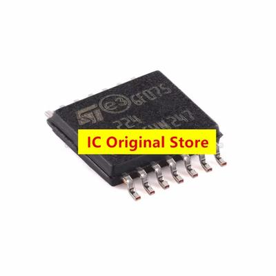 10pcs LM224PT Original In Stock 224 Operational Amplifier IC LM224P TSSOP-14 Package TSSOP14 Chip LM224