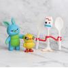 7pcs Toy Story 4 Series Action Figure Toy Collection Supplies Doll Office Home Cake Decoration