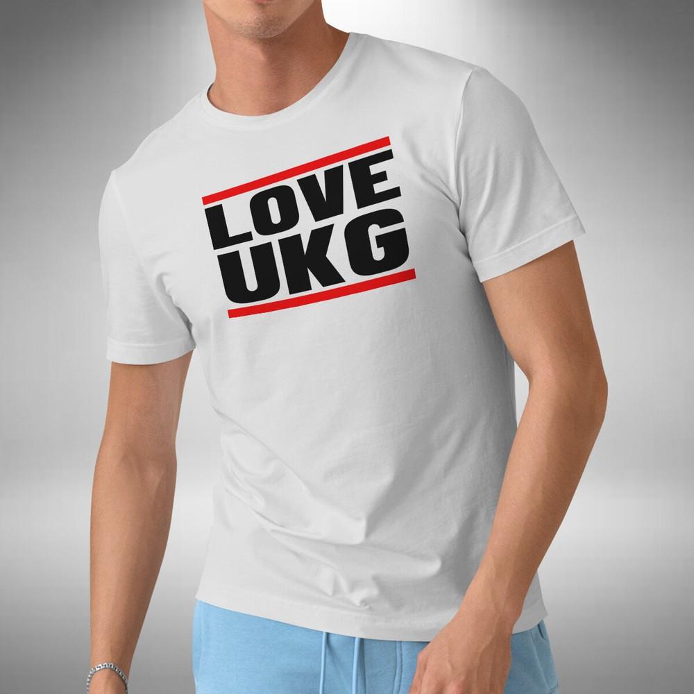 

Love UKG T-Shirt Funny UK Garage Bass Speed Garage Small to 5XL S