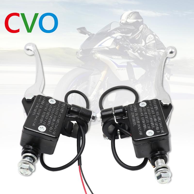 Voorste Hoofdcilinder Hydraulische Remhendel Rechts Voor Crossmotor Pitbike ATV Quad Bromfiets Scooter Buggy Go-kart Motorfiets Motocross