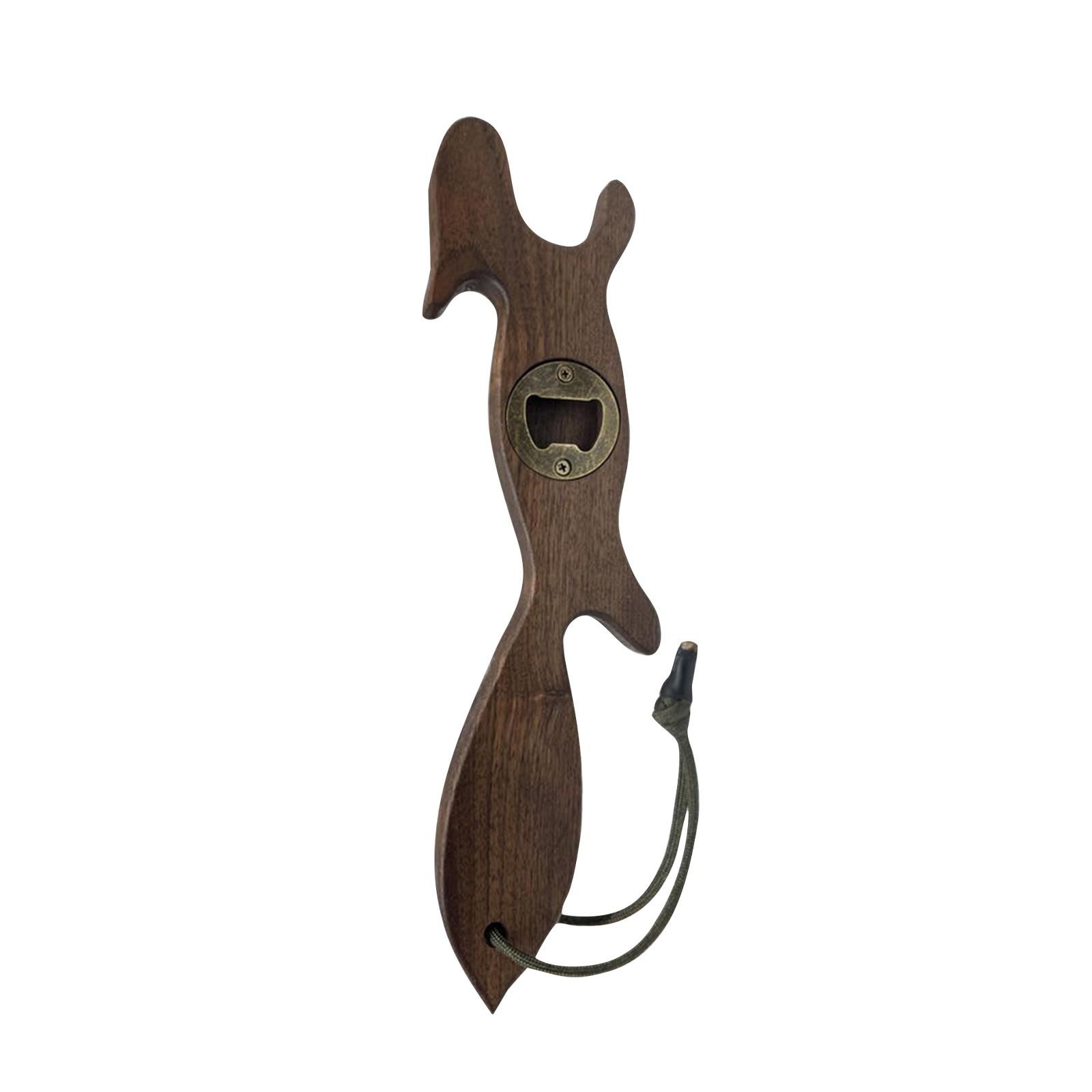 

Деревянный кухонный духовой шкаф толкай-тяни поясной магнит с открывалкой для бутылок One Size