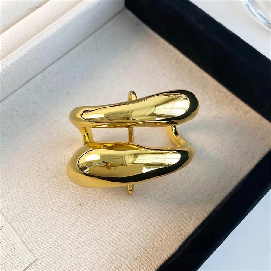 

Новая модная и персонализированная двухслойная металлическая заколка для волос, женский универсальный аксессуар для волос, заколка для хвостика на затылке