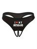 Varsbaby Women's Crotchless Underwear Cut Out Mesh Thong Panties Set Crotchless Panty