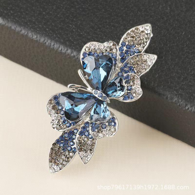 

Butterfly Hairpin: Korean-Style Headdress for Chinese Valentine s Day - Perfect for Mothers and Kids королівський синій колір